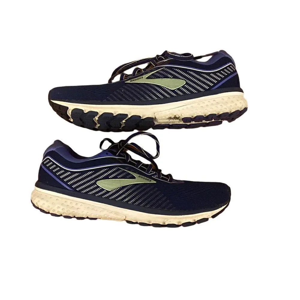 Brooks Ghost 12 Navy Stellar Blue Sneakers Women’s Size 11